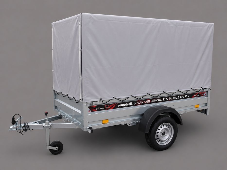 Remorca 750 kg  - diferite modele și dimensiuni