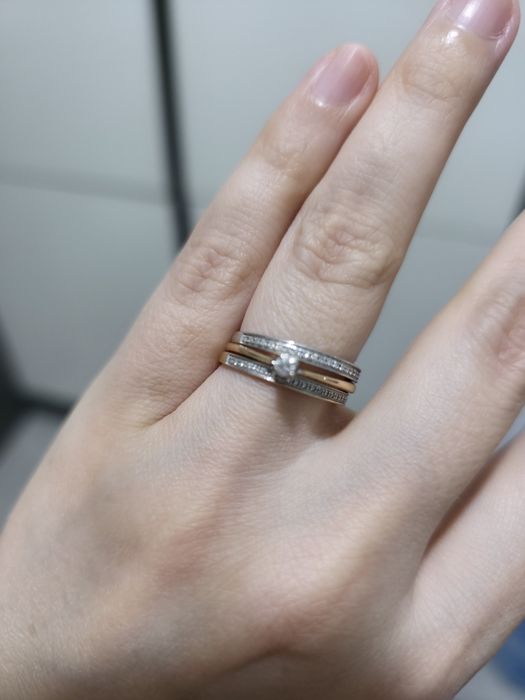 Золотые кольца бриллианты