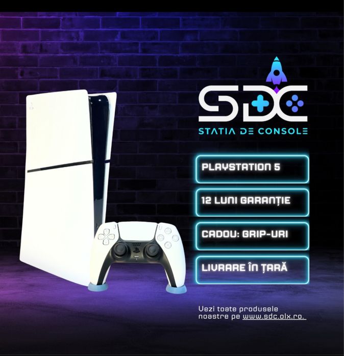 OFERTA!  Consola PS5(Playstation 5) Slim Digital 1TB | Garantie | SDC