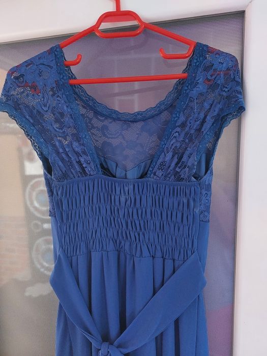 Rochie lunga albastra