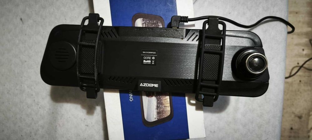 AZDOME PG02 – 10″Видео Огледало Двойна Камера HDНощно Виждане G-Сензор