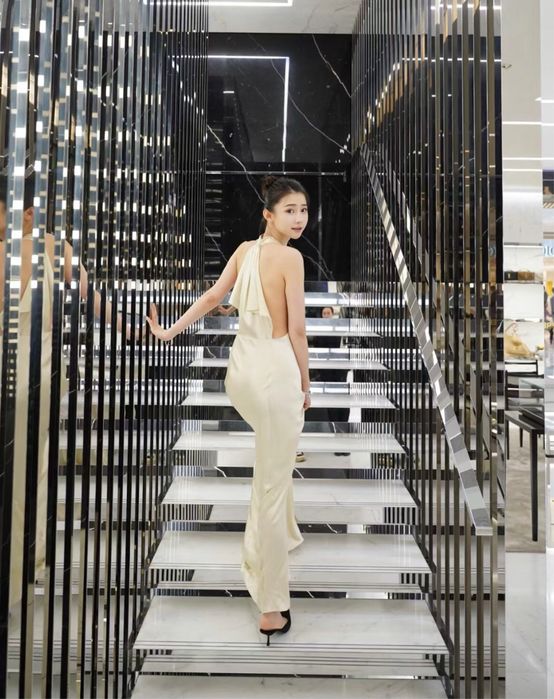 Вечерние платье с жакетом