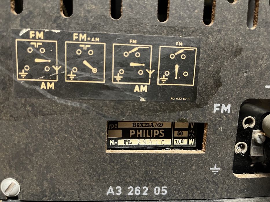 Лампово радио / PHILIPS / 60-те