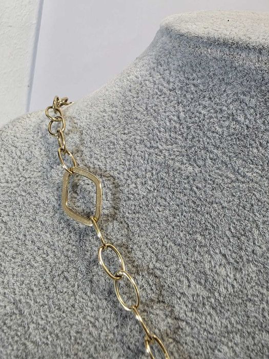 Lanț din Aur 14K Damă 6.5 g cu Zale Decorative și Pandantiv Elegant