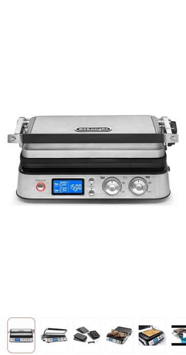DeLonghi Гриль-вафельница CGH1030D элеткро грильница