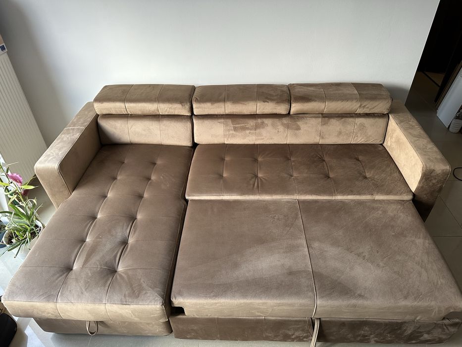 Canapea - colțar Lem's premium, extensibila,reversibila,depozitare