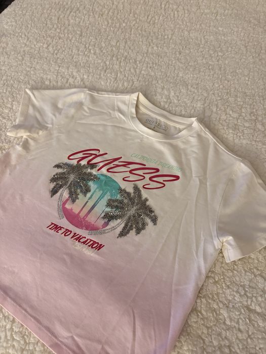 Тениска на Guess оригинална без етикет