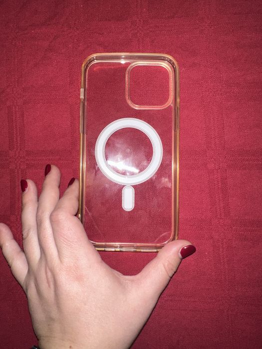 Husa Apple cu MagSafe, iPhone 13 Pro Max, Transparent