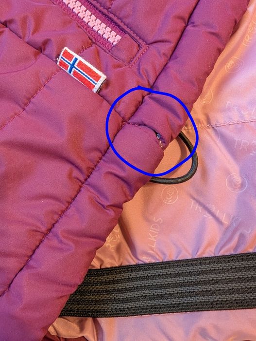 Детско зимно яке Trollkids размер 104 + подарък зимна шапка  Trollkids