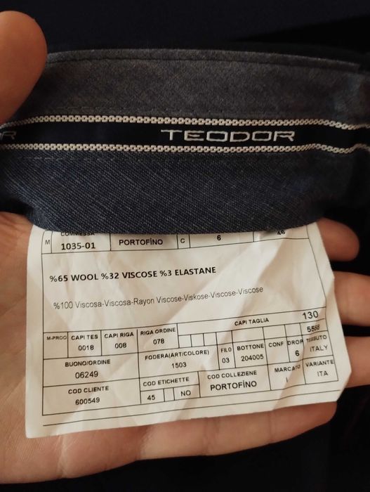 Мъжки официален костюм TEODOR – сако, панталон и обувки