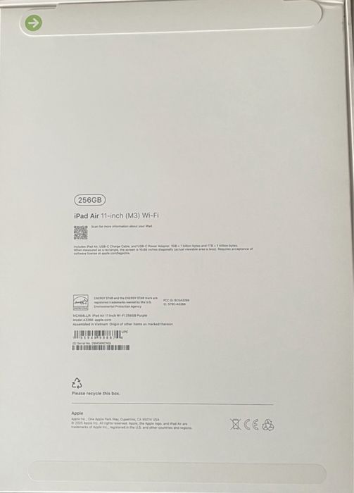 Ipad Air 11” M3 wifi purple