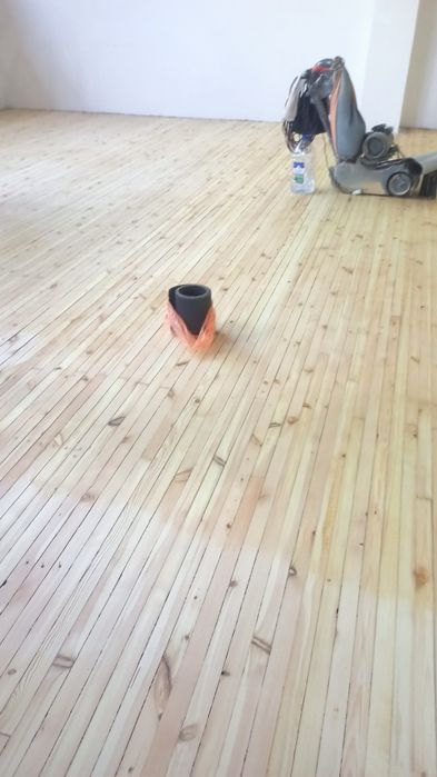 Шлифовка полировка пол паркет палубний пол реставрация старых пол