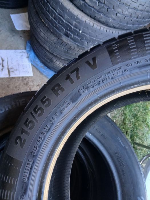 4 cauciucuri de vara 215 55 r17 continental