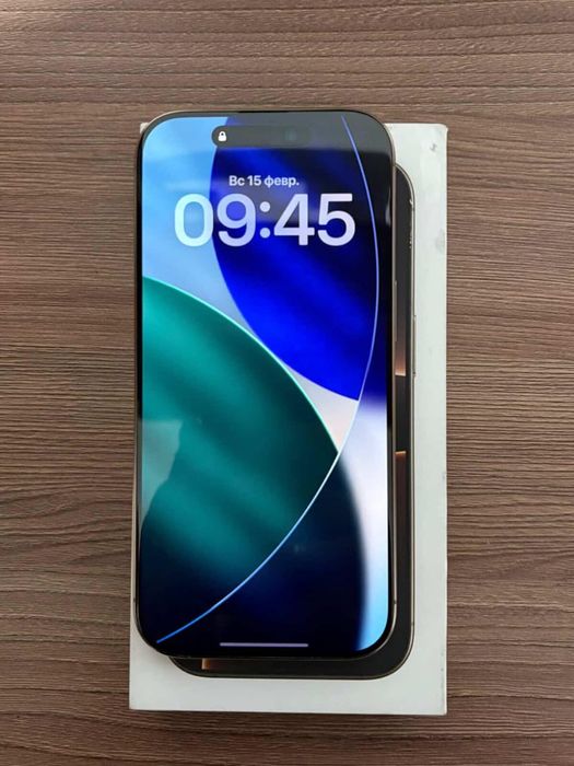 iPhone 16 pro, gold color