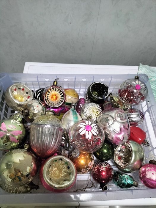 Продам советские ёлочные игрушки.