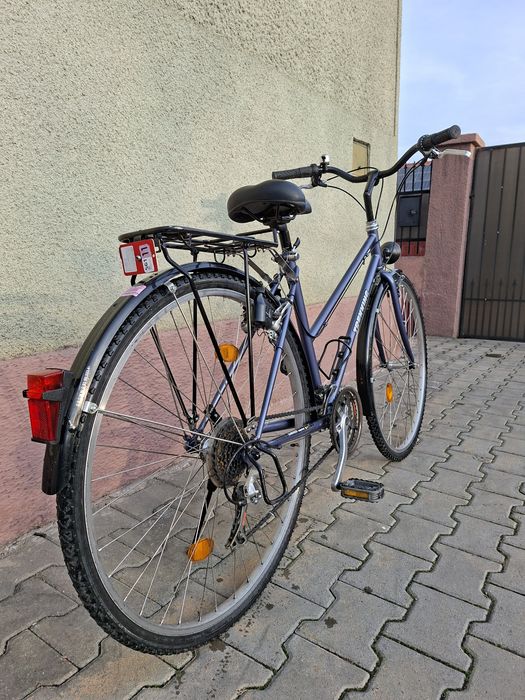 Bicicleta dama Trekking 21 viteze, roti 28