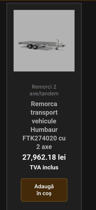 Platforma basculabila 2axe