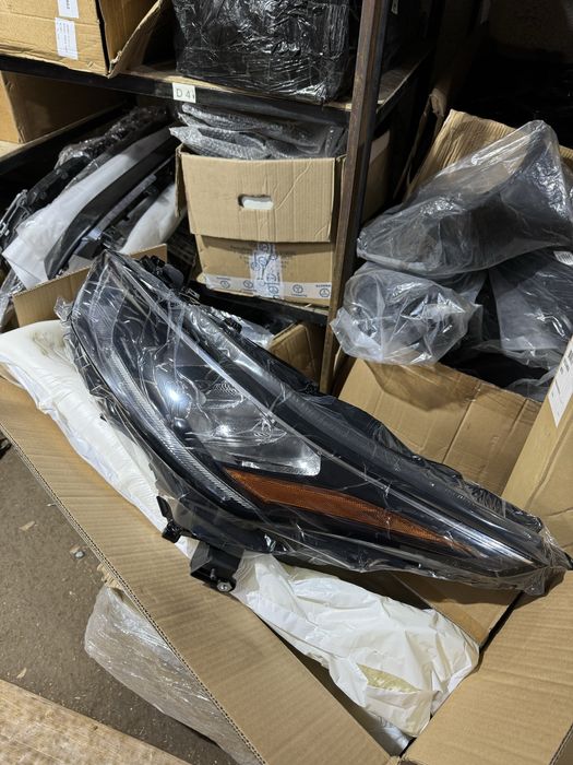 Бампер тойота хайландер