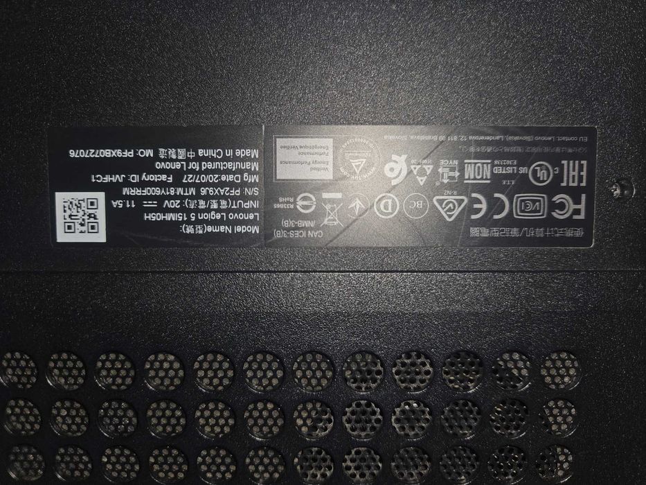 Laptop Lenovo Legion 5 gaming