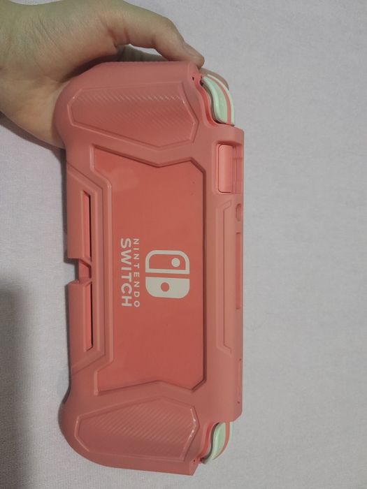 Гибридный Чехол для Nintendo Switch lite розового цвета и не только.