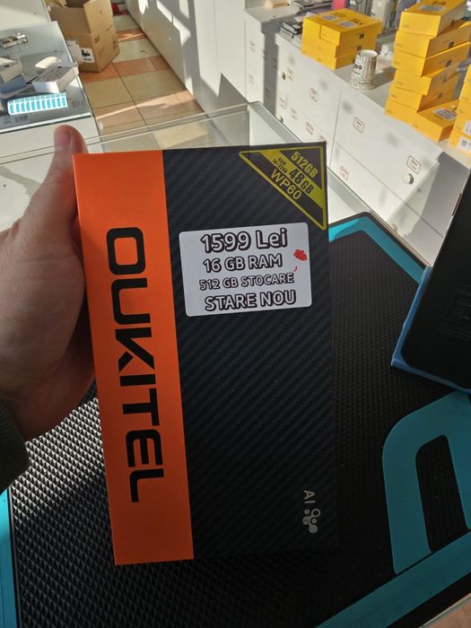 Oukitel WP 60, 16/512 GB, Nou, 2 ani garanție