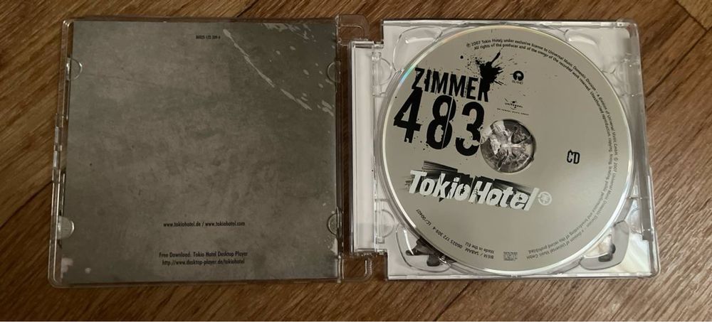 Оригинальный CD "Tokio Hotel - ZIMMER 483"