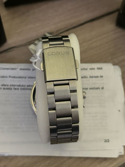 Lorus cronograf panda