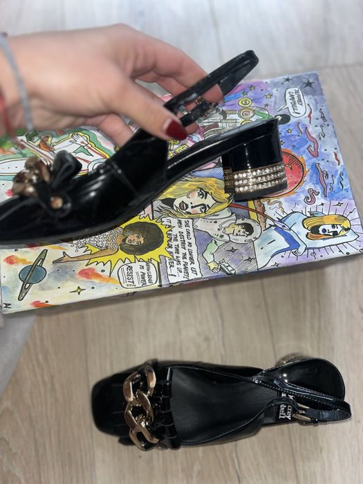 Нови обувки сандали pepe jeans jeffrey campbell  zara guess