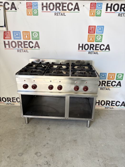 Aragaz profesional 6 ochiuri linia 700
