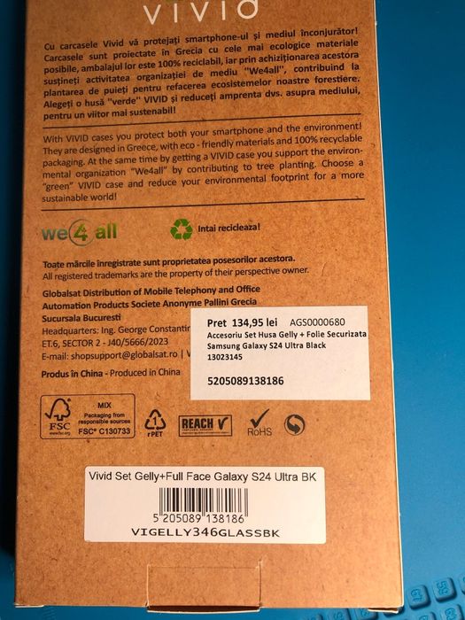 Husă Originala Samsung S21 +/S22/S24 Ultra