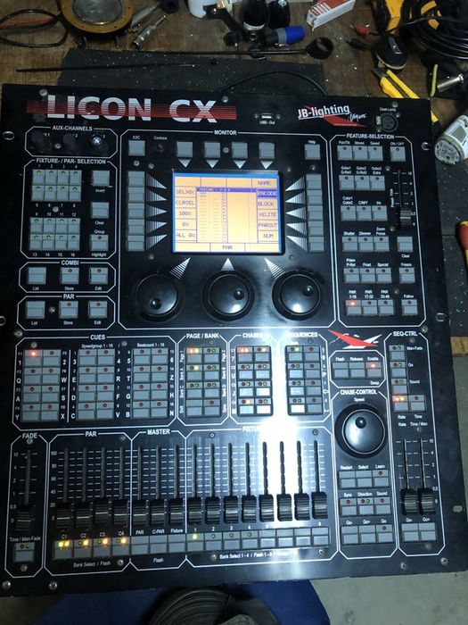 Comenzi controler lumini dmx jb lighting,chamays avolite( moving head