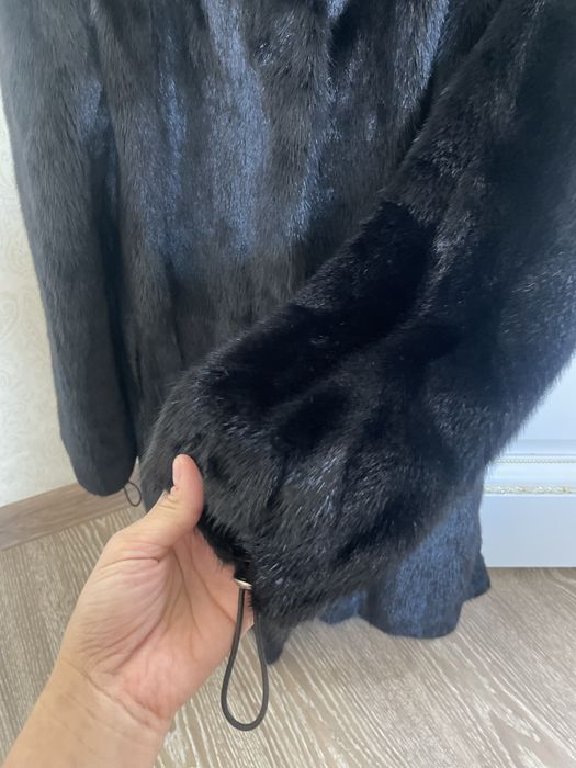 Шубка норка, черный бриллиант