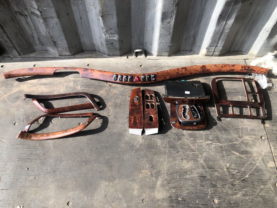 Салон дерево на w220 мерседес