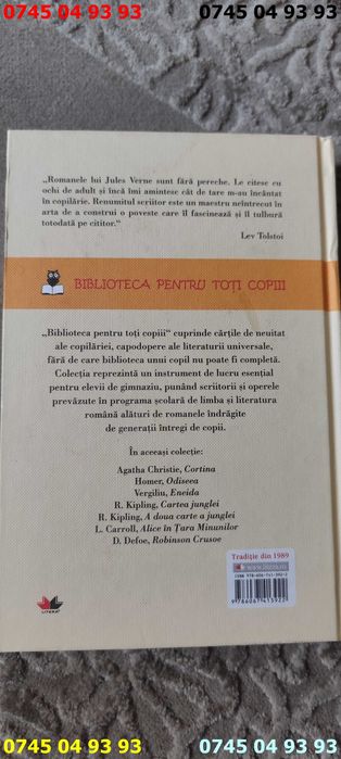 carte carti ocolul pamantului in optzeci de zile lules verne cartonata