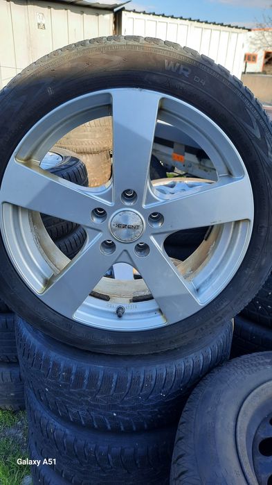 Ляти джанти с гуми 5×112,17цола