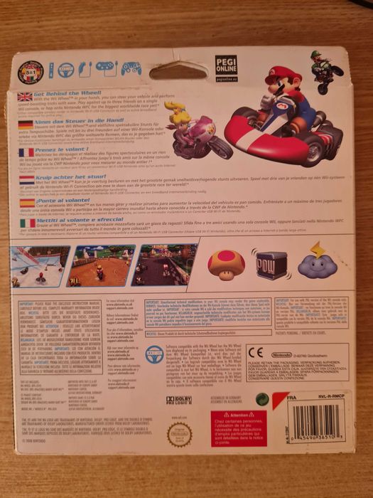 Accesorii Nintendo Wii – Volan Mario Kart, controllere compatibile