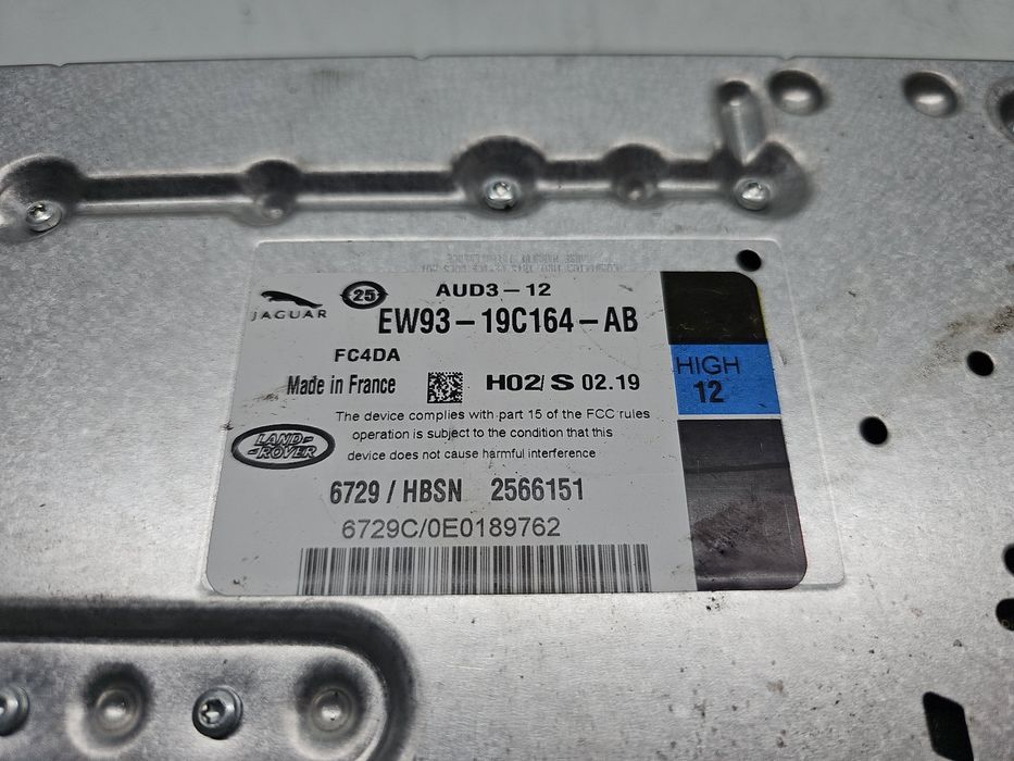 Amplificator audio LAND ROVER Range Rover Evoque [Fabr 2011-2018] EW93
