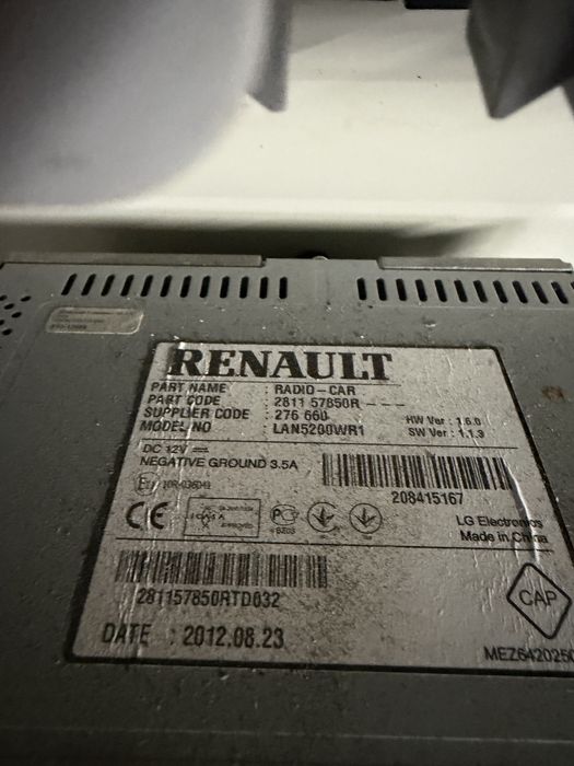 Medianav Navigatie Originala Dacia