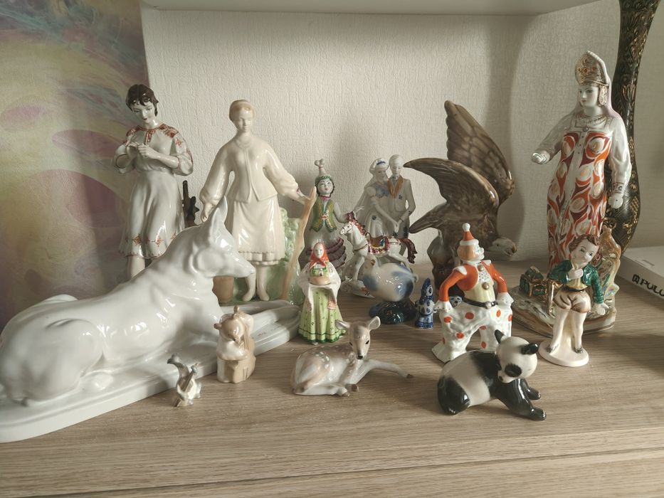 Фигурки фарфор и керамика