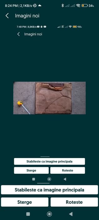 Tablou vechi foto cu rama lemn