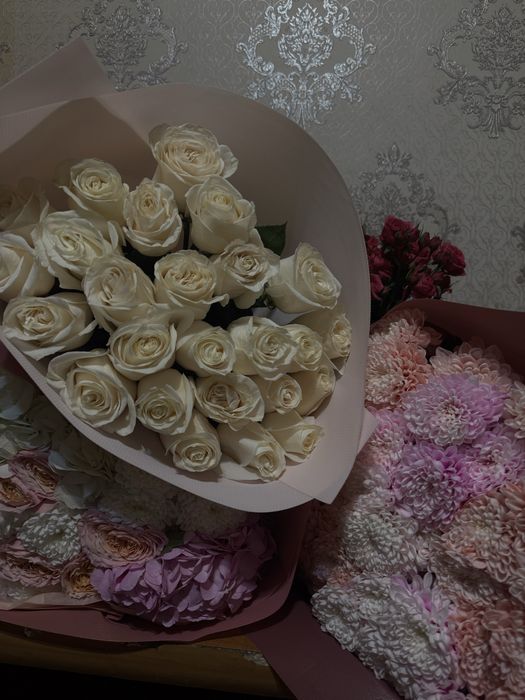 З букет свежый 25000тг