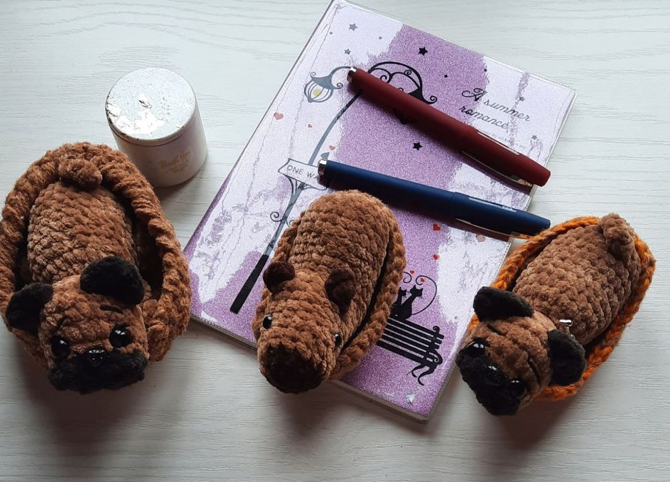Вязаная игрушка ручной работы