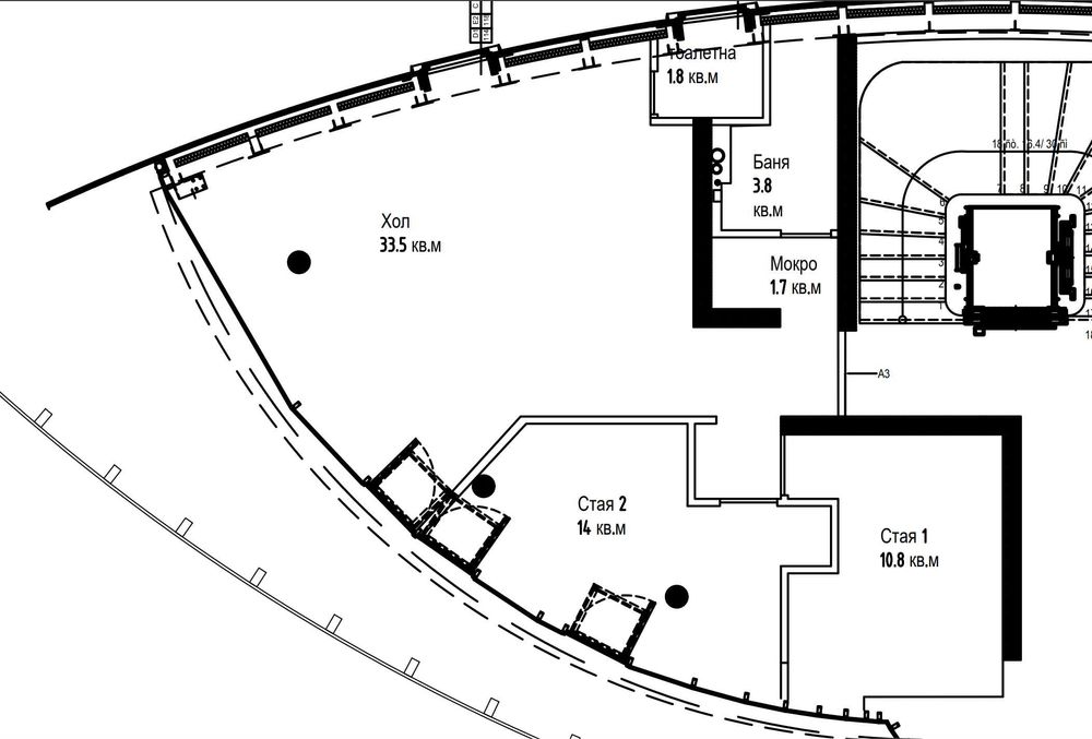 Продава се Тристаен апартамент в София, м-т Гърдова глава - 100 кв.м за 2700 €/кв.м - Снимка #7
