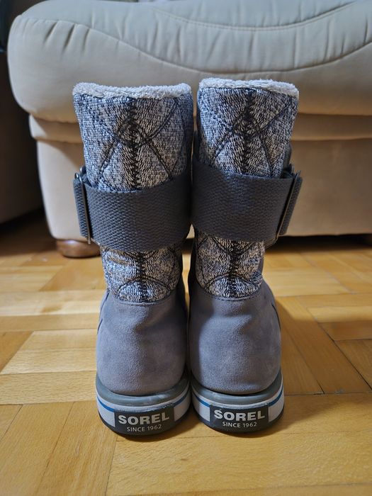 Cizme Premium de zăpadă, Sorel Rylee NL2294, Suede, Waterproof - 38.5