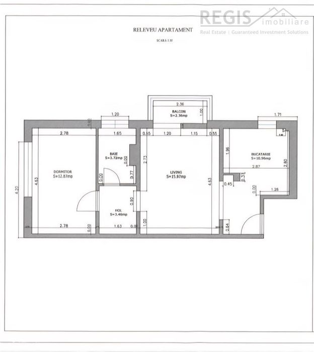 Apartament 2 Camere | Zona Gemenii
