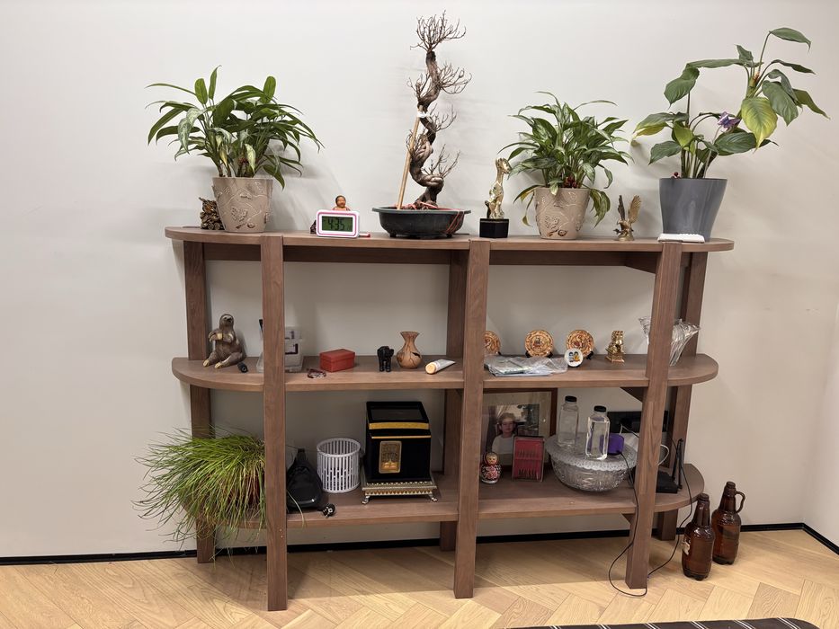 Стеллаж из дерева , массивный