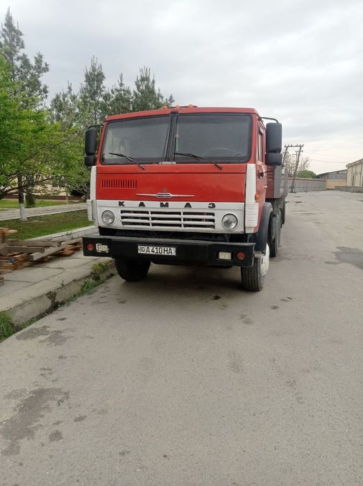 Камаз тягач с прицепом