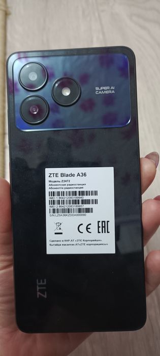 ZTE blade A 36-новый