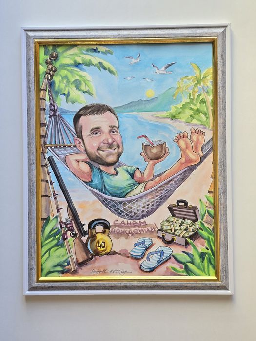 Шаржист подарки Астана