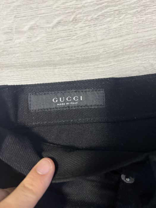 Blugi gucci horsebit denim jeans